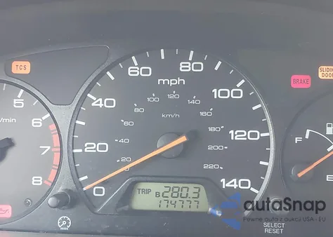 2001 Honda Odyssey Ex z USA, uszkodzony, nr VIN 2HKRL18661H572031